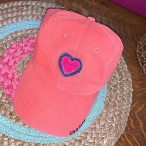 Life is Good Heart Hat